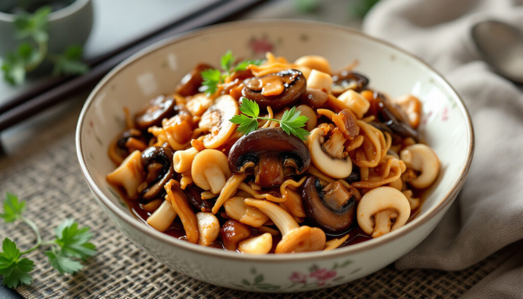 ontdek de verborgen geheimen van de beste chinese recepten met champignons. laat je inspireren door heerlijke gerechten en leer hoe je deze smakelijke ingrediënten kunt verwerken in je eigen kookkunsten.