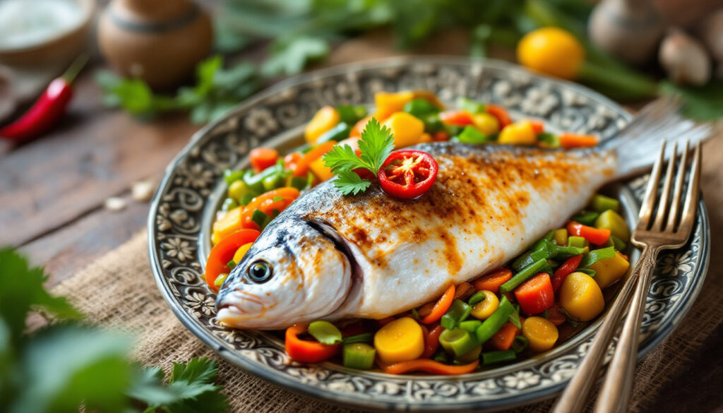 ontdek het authentieke thaise recept voor gestoomde vis, een heerlijke maaltijd vol smaak en voedingsstoffen. leer hoe je dit traditionele gerecht eenvoudig thuis kunt bereiden en geniet van de perfecte balans tussen aroma's en versheid!