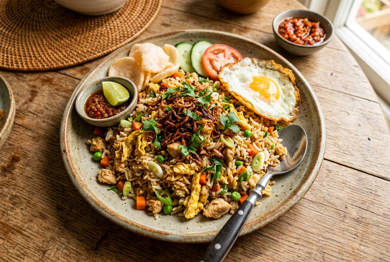 Page: Soto ajam recept - Heerlijke soep uit de Indonesische keuken. Context: Surinaamse recepten Sur